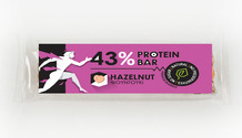 Μπάρα πρωτεΐνης 43% Φουντούκι - Protein Bar 43% Ha